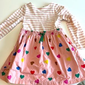 Hopscotch heart dress
